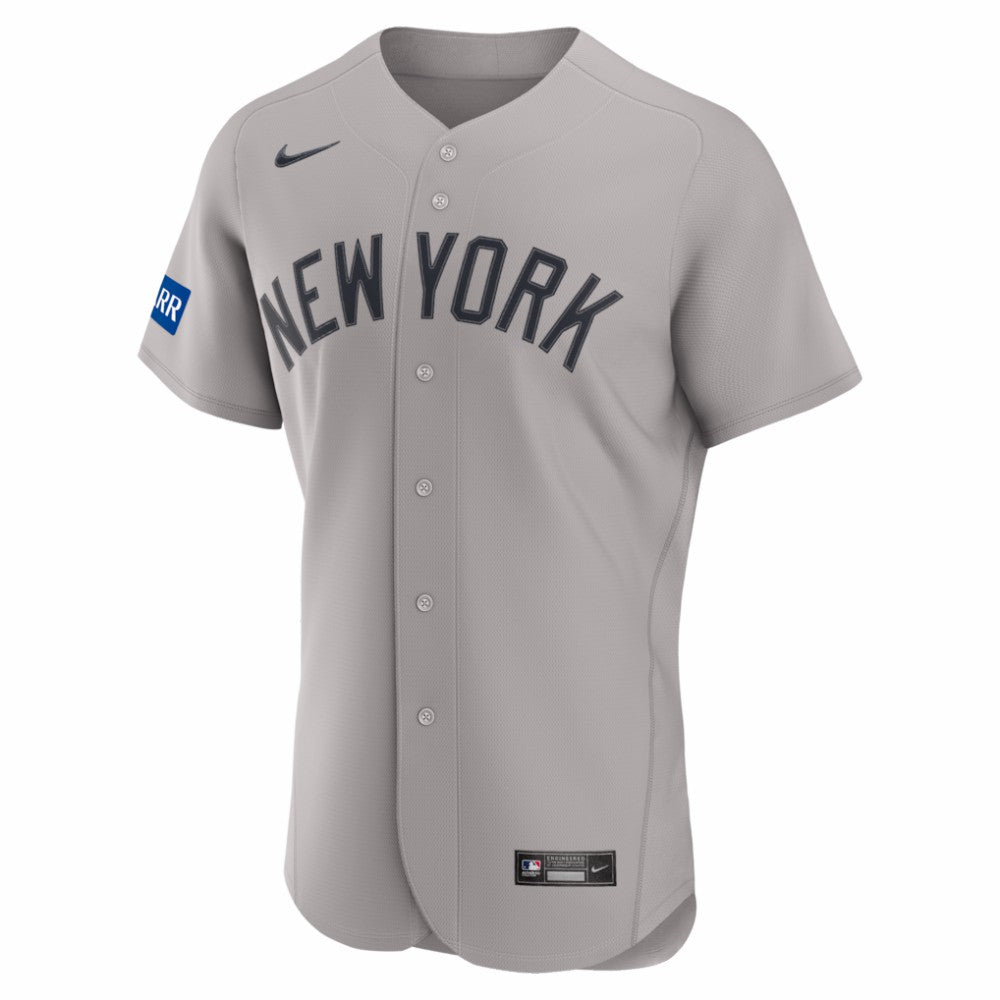 New York Yankees Nike Road Sponsor Patch Authentic Jersey - MLB Jerseys