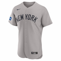 New York Yankees Nike Road Sponsor Patch Authentic Jersey - MLB Jerseys