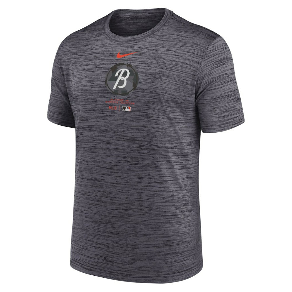Baltimore Orioles Nike City Connect Authentic Collection Practice Velocity Performance T-Shirt - MLB T-shirts