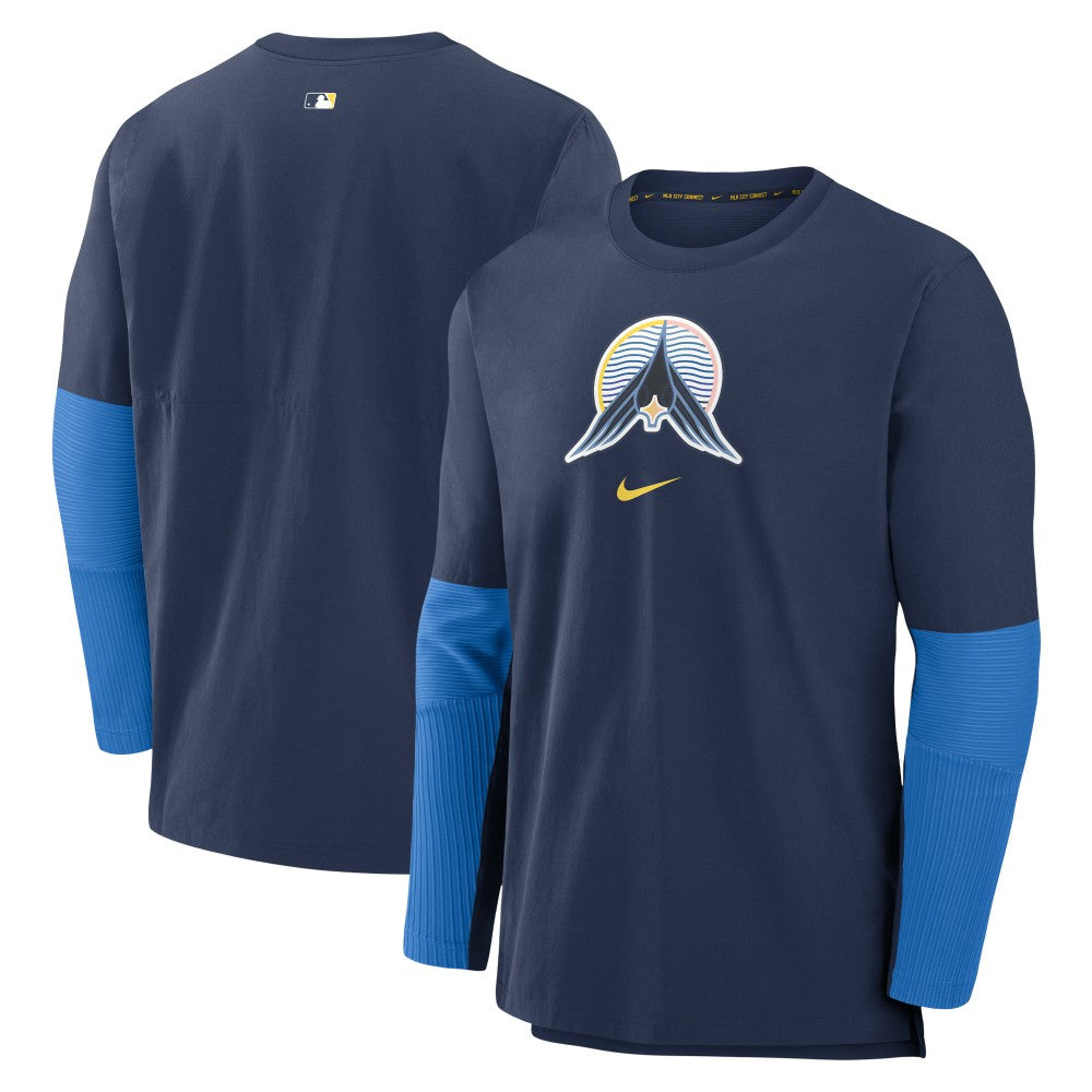 Minnesota Twins Nike Authentic Collection Player Dri-FIT Lightweight Pullover - MLB Pullover