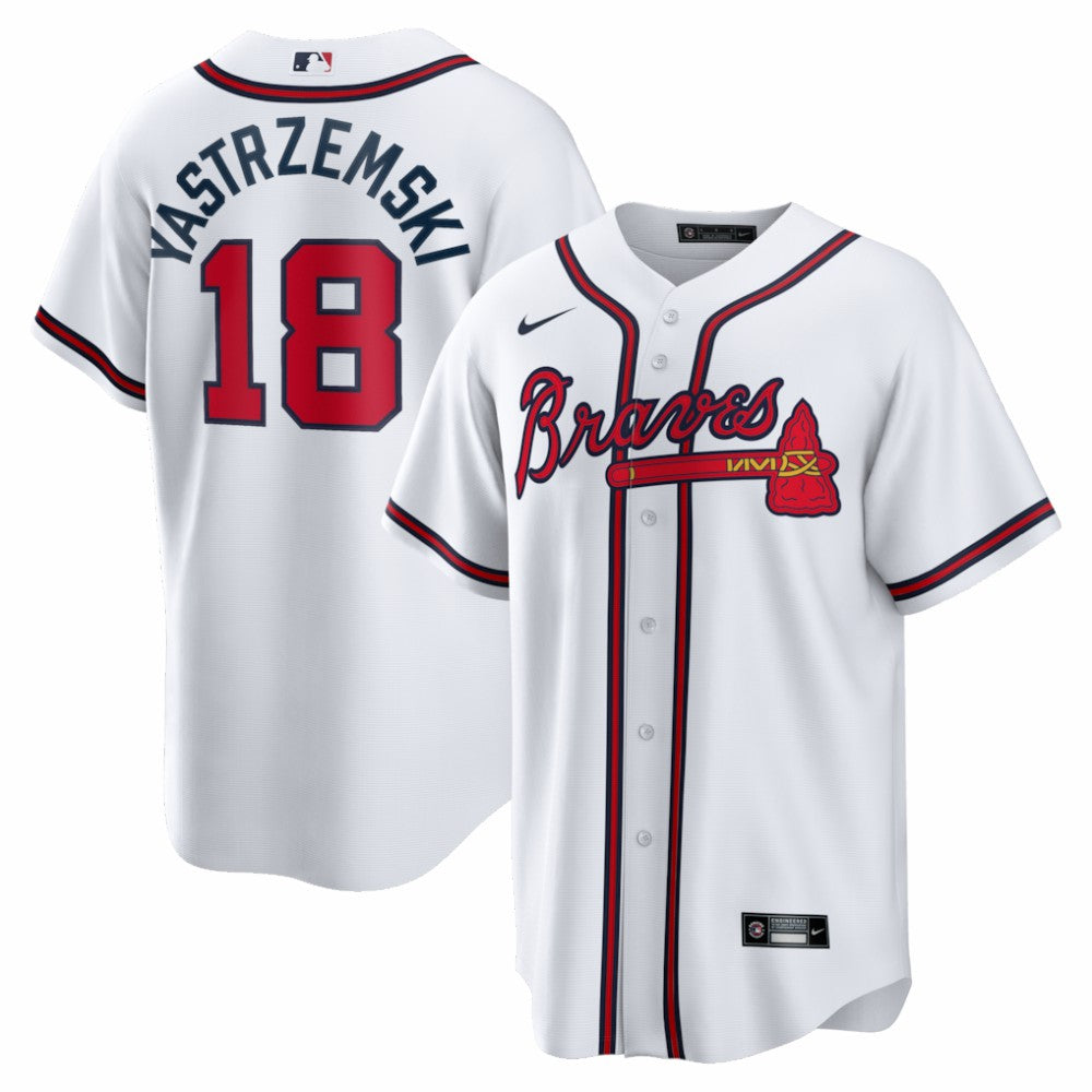 Mike Yastrzemski Atlanta Braves Nike Replica Jersey - MLB Jerseys