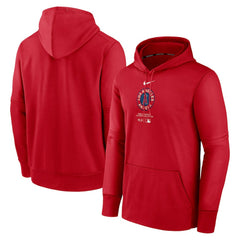Los Angeles Angels Nike Authentic Collection City Connect Practice Performance Pullover Hoodie - MLB Hoodies