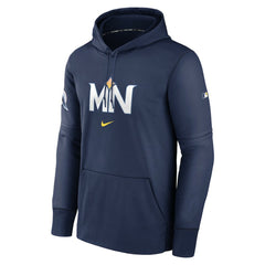 Minnesota Twins Nike 2024 City Connect Authentic Collection Practice Performance Pullover Hoodie - MLB Hoodies