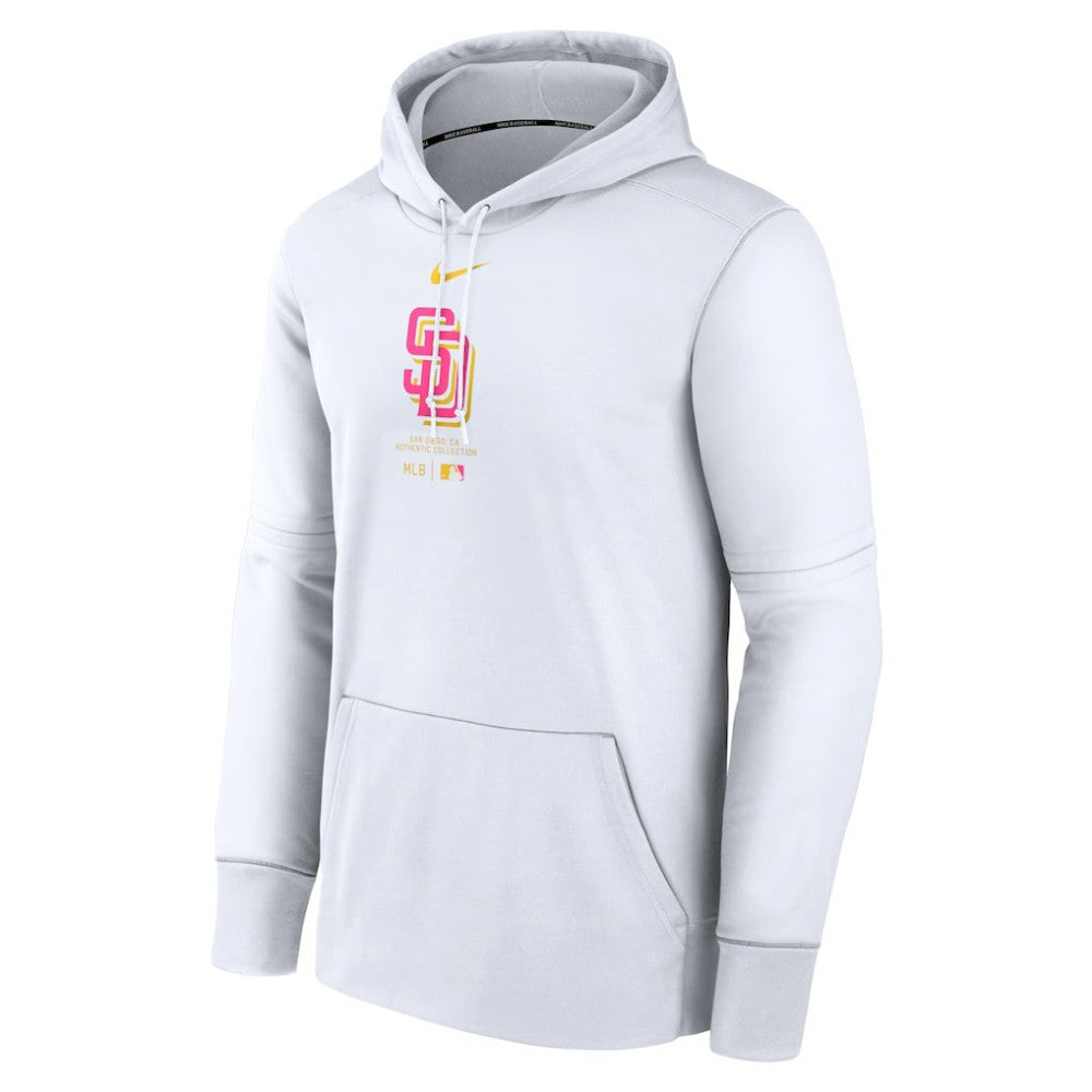 San Diego Padres Nike Authentic Collection City Connect Practice Performance Pullover Hoodie - MLB Hoodies