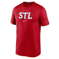St. Louis Cardinals Nike 2024 City Connect Authentic Collection Practice Velocity Performance T-Shirt - MLB T-shirts