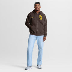 San Diego Padres Nike Primetime Lockup Full-Zip Hoodie - MLB Hoodies