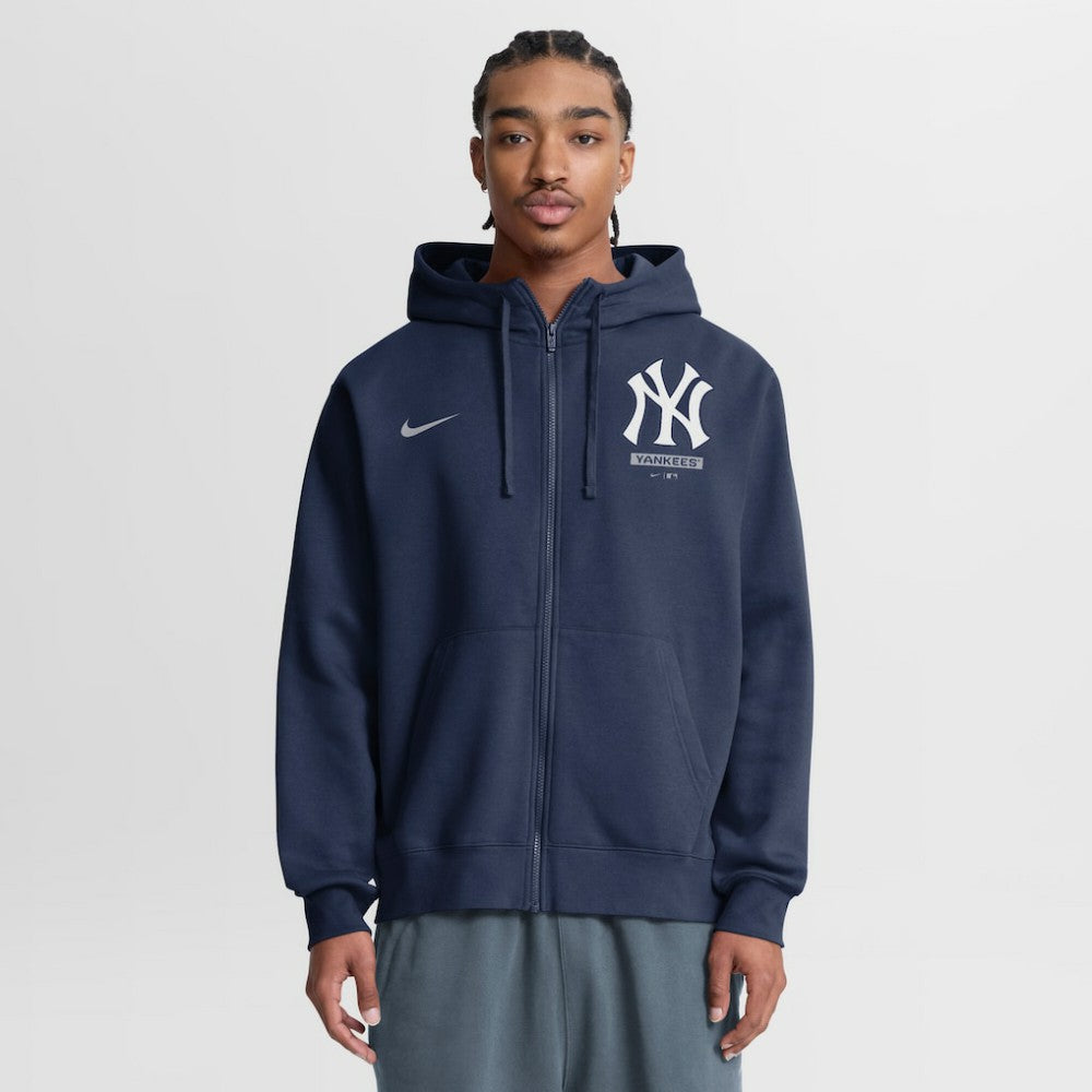 New York Yankees Nike Primetime Lockup Full-Zip Hoodie - MLB Hoodies