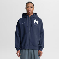 New York Yankees Nike Primetime Lockup Full-Zip Hoodie - MLB Hoodies