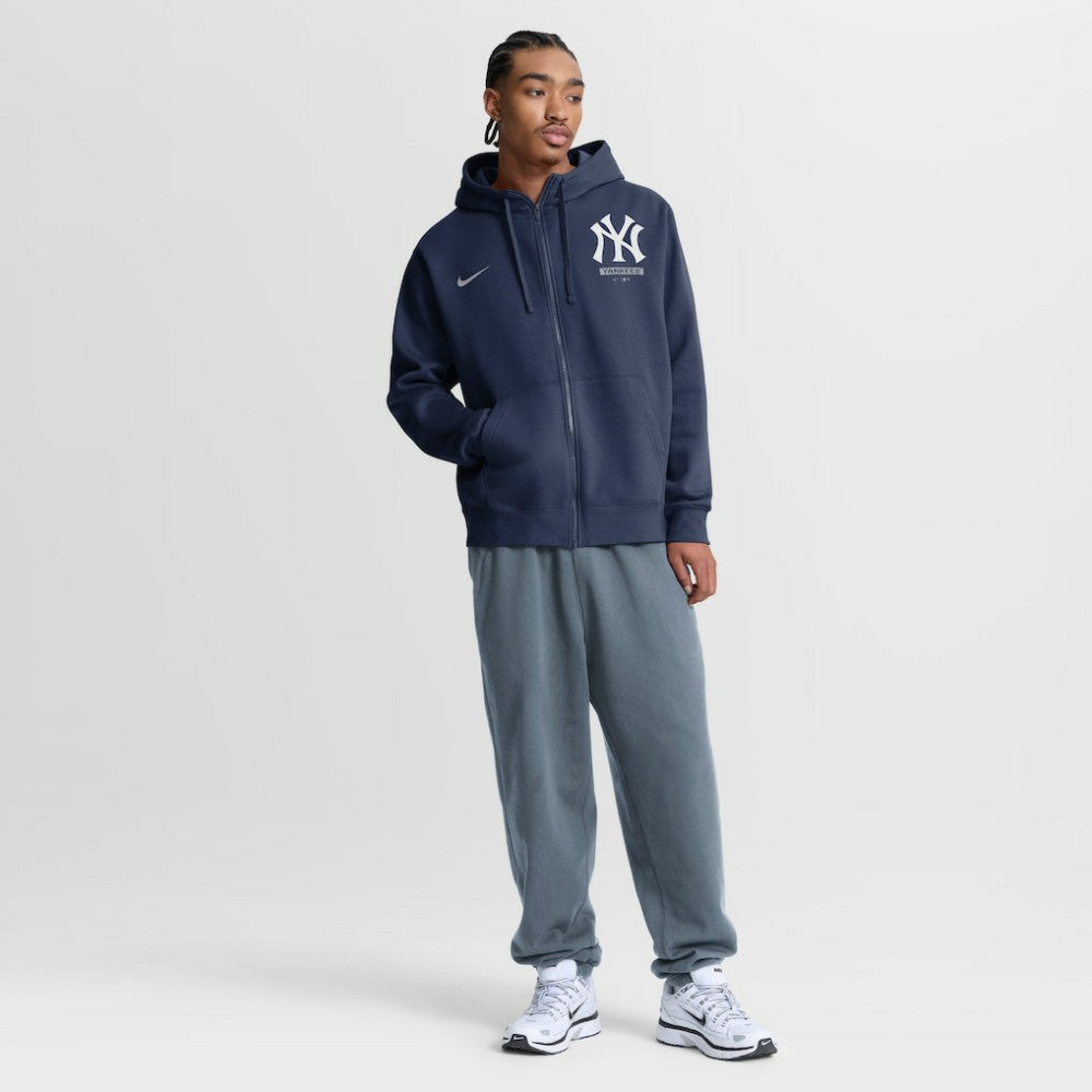 New York Yankees Nike Primetime Lockup Full-Zip Hoodie - MLB Hoodies