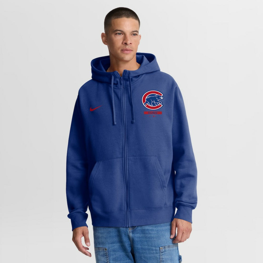 Chicago Cubs Nike Primetime Lockup Full-Zip Hoodie - MLB Hoodies