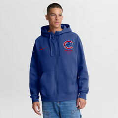 Chicago Cubs Nike Primetime Lockup Full-Zip Hoodie - MLB Hoodies