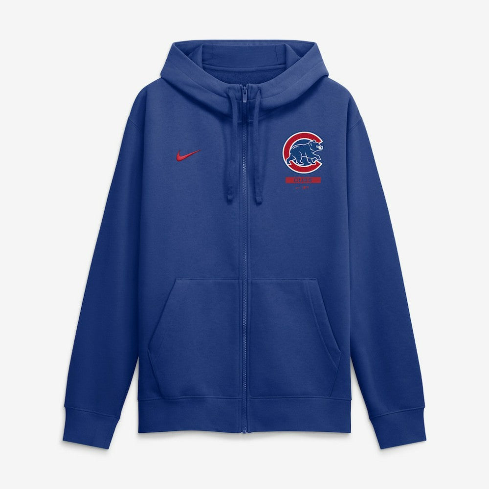 Chicago Cubs Nike Primetime Lockup Full-Zip Hoodie - MLB Hoodies