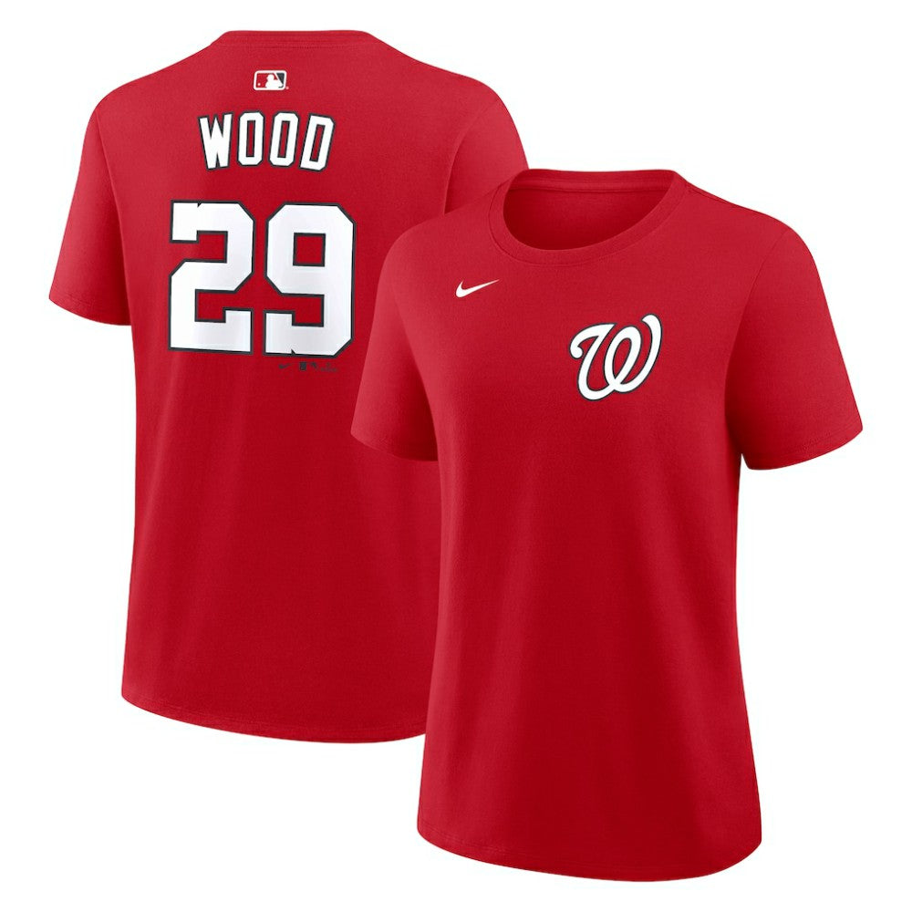 James Wood Washington Nationals Nike Women's Name & Number T-Shirt - MLB T-shirts