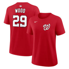 James Wood Washington Nationals Nike Women's Name & Number T-Shirt - MLB T-shirts