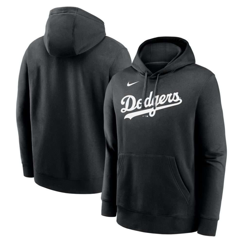 Los Angeles Dodgers Nike Logo Club Fleece Hoodie - MLB Hoodies