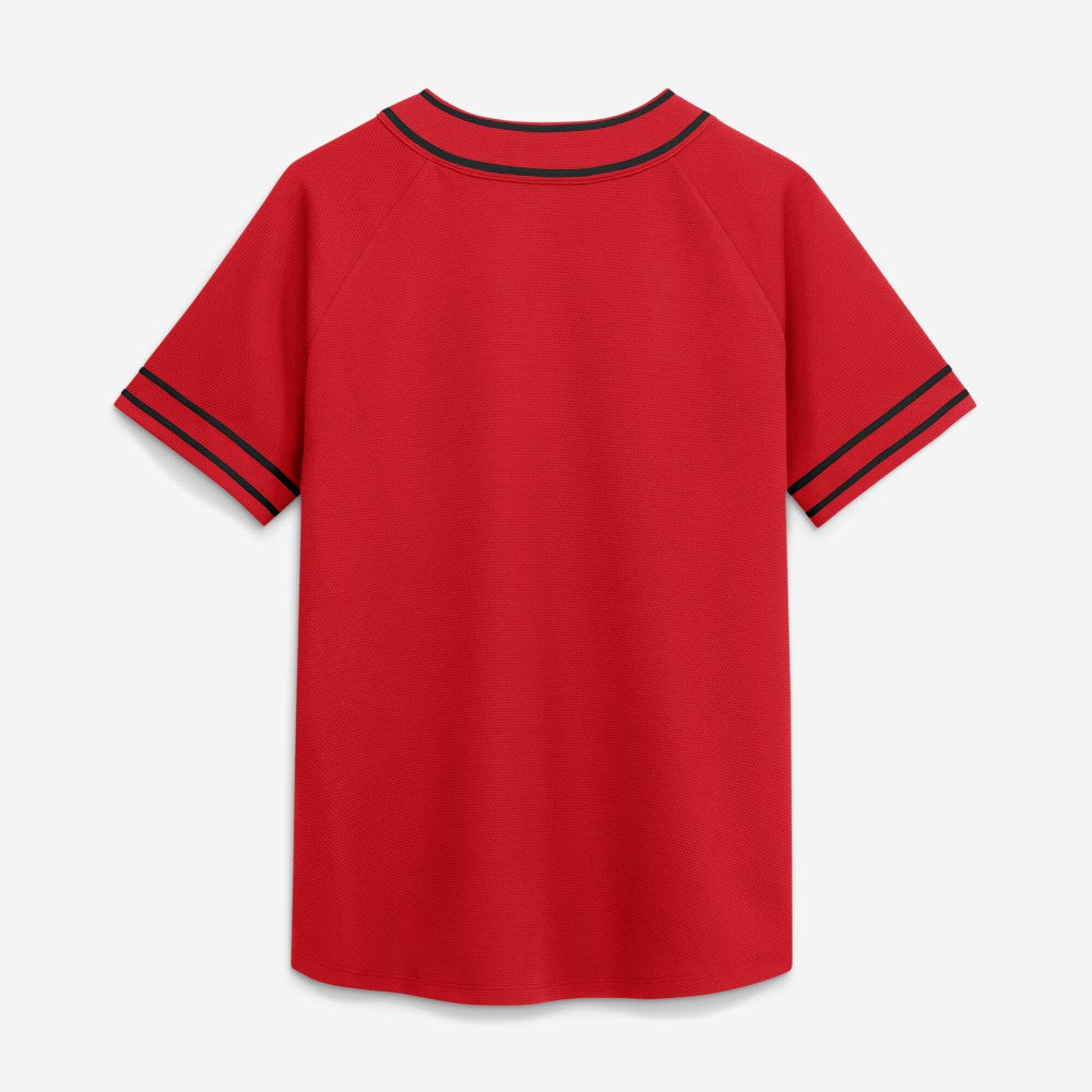Cincinnati Reds Fanatics Women's Diva Race Ahead Raglan V-Neck T-Shirt - MLB T-shirts