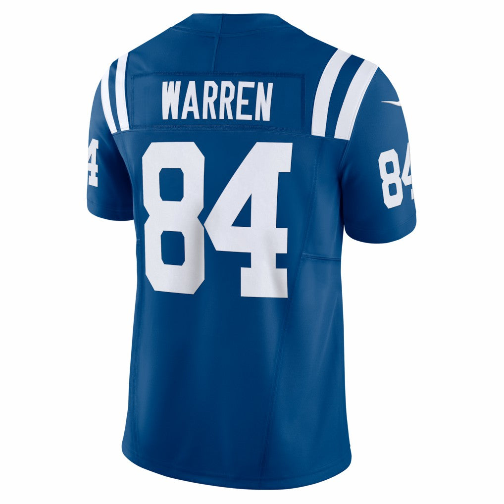 Indianapolis Colts Tyler Warren  Team Vapor F.U.S.E. Limited Jersey | NFL Online