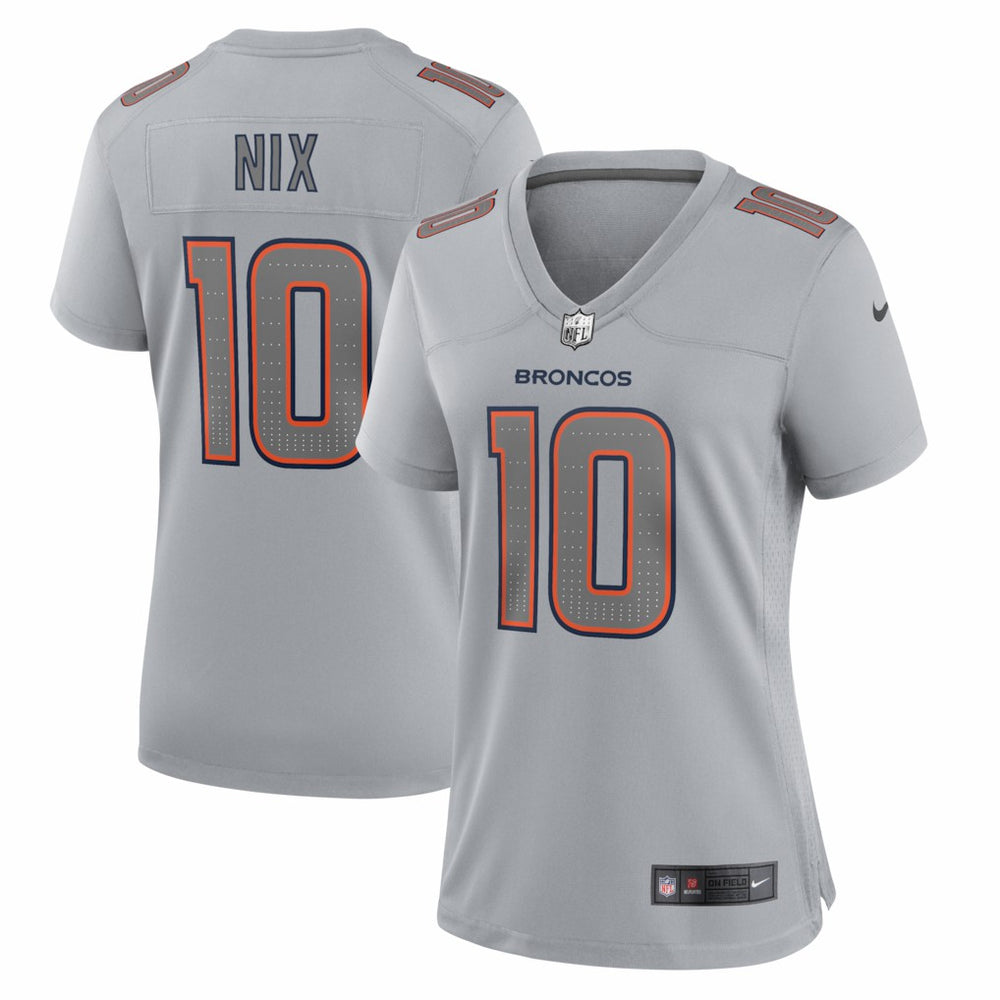Denver Broncos Bo Nix  Women's Fashion Atmosphere Fashion Game Jersey | NFL Sale