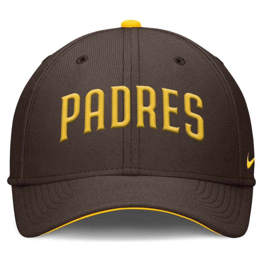 San Diego Padres Nike Primetime Rise Dri-FIT Flex Hat - MLB Hats
