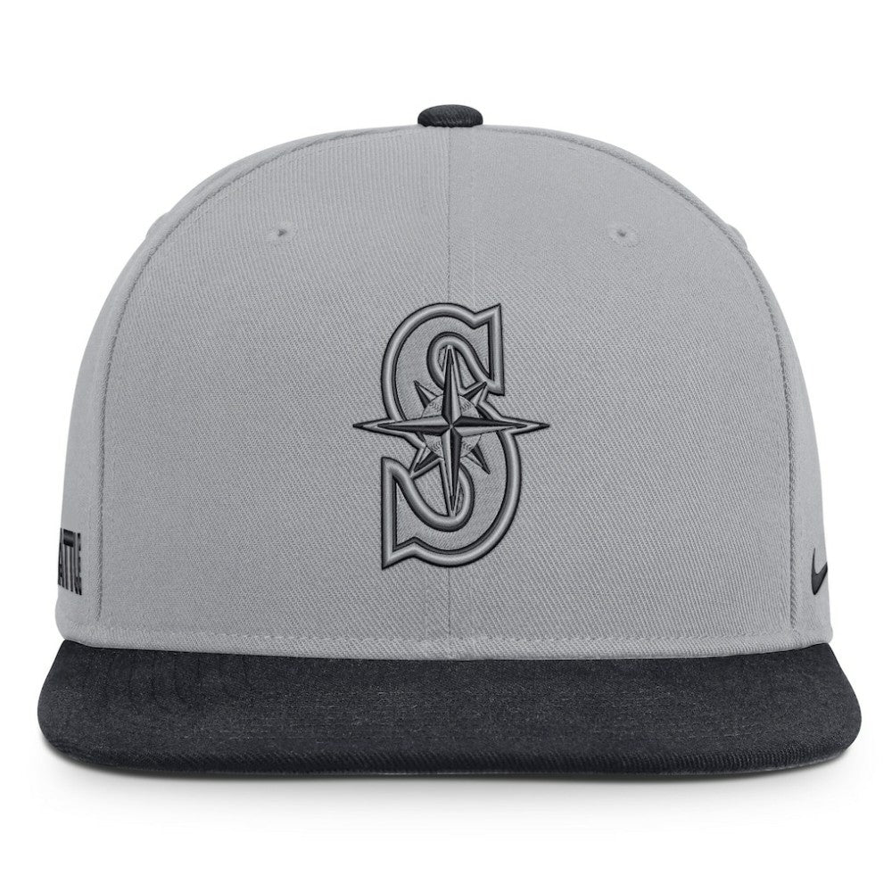 Seattle Mariners Nike Primetime Pro Dri-FIT Snapback Hat - MLB Hats
