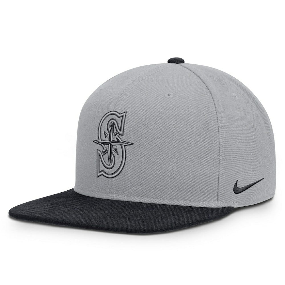 Seattle Mariners Nike Primetime Pro Dri-FIT Snapback Hat - MLB Hats