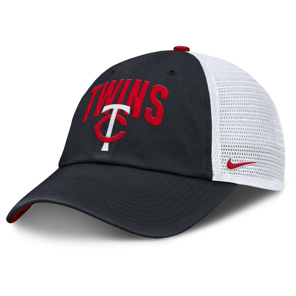 Minnesota Twins Nike Primetime Club Adjustable Trucker Hat - MLB Hats