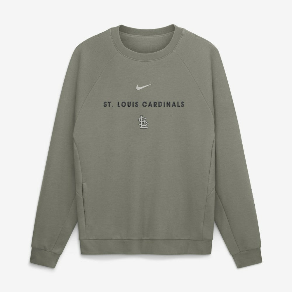 St. Louis Cardinals Nike Statement Primary Raglan Dri-FIT Sweatshirt - MLB Sweatshirts