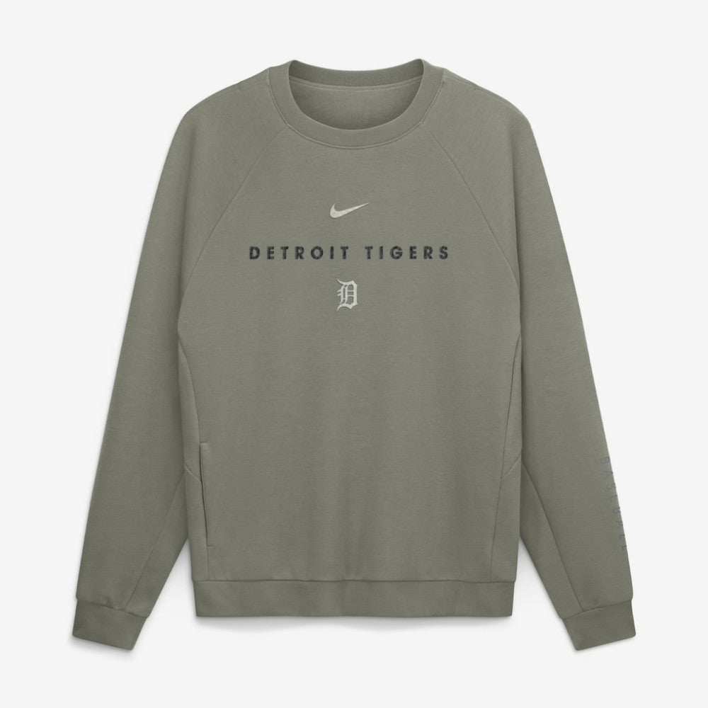 Detroit Tigers Nike Statement Primary Raglan Dri-FIT Sweatshirt - MLB Sweatshirts