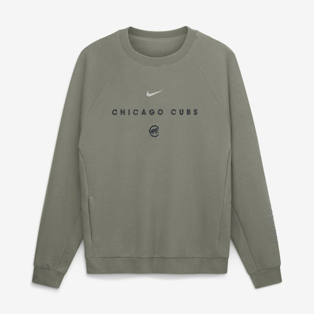Chicago Cubs Nike Statement Primary Raglan Dri-FIT Sweatshirt - MLB Sweatshirts