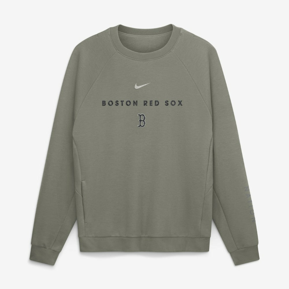 Boston Red Sox Nike Statement Primary Raglan Dri-FIT Sweatshirt - MLB Sweatshirts