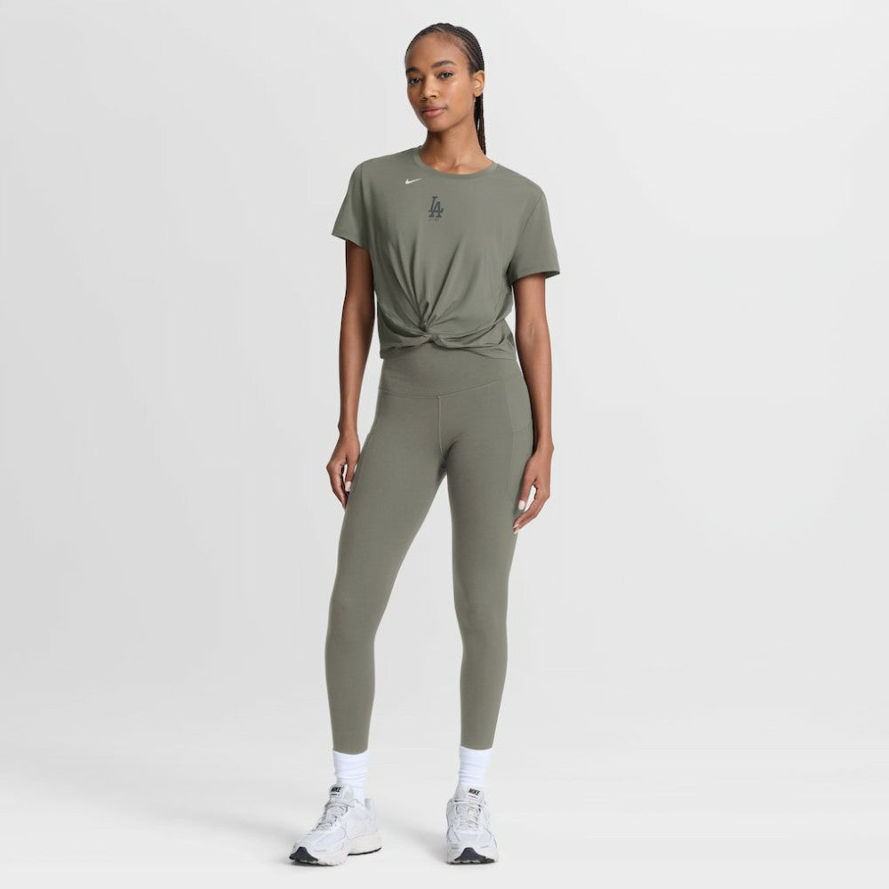 Los Angeles Dodgers Nike Women's One Twist Dri-FIT Cropped T-Shirt - MLB T-shirts