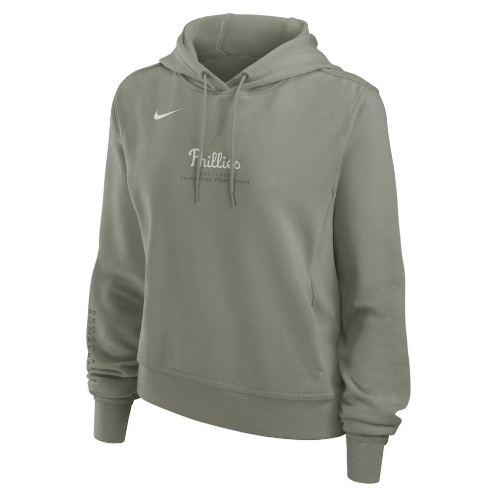 Philadelphia Phillies Nike Women's One Tri-Blend Dri-FIT Hoodie - MLB Hoodies
