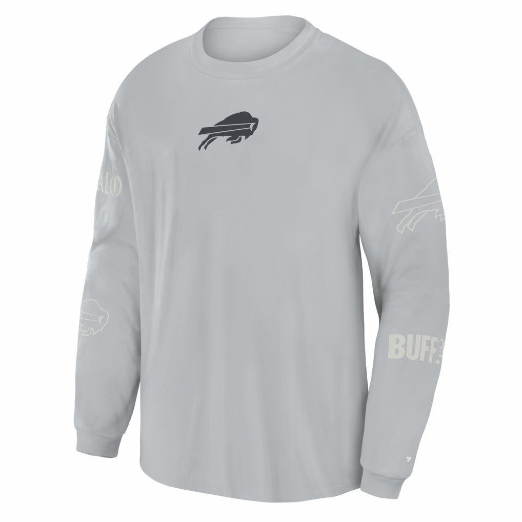 Buffalo Bills Oversized Type Play Long Sleeve T-Shirt | NFL Discount