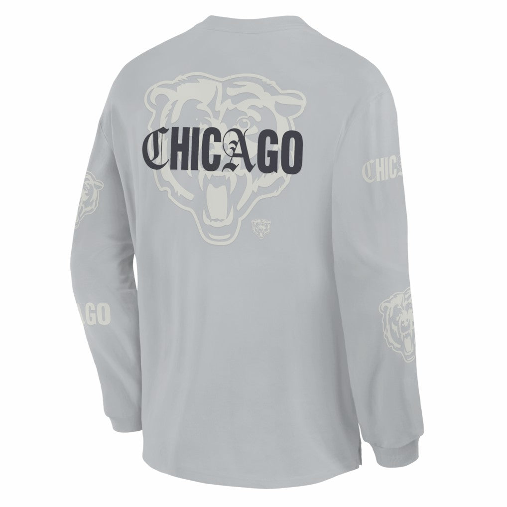 Chicago Bears Oversized Type Play Long Sleeve T-Shirt | NFL Near me