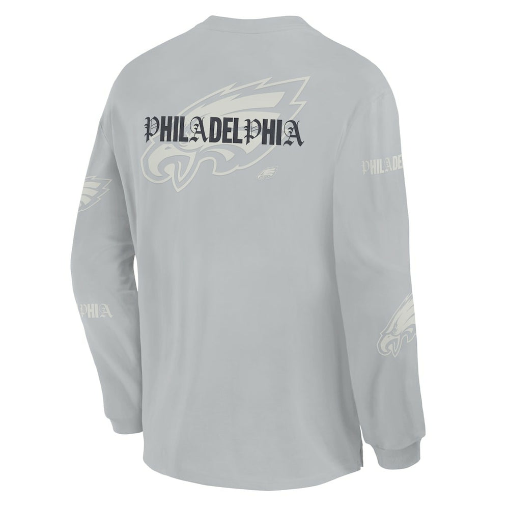 Philadelphia Eagles Oversized Type Play Long Sleeve T-Shirt | NFL Online