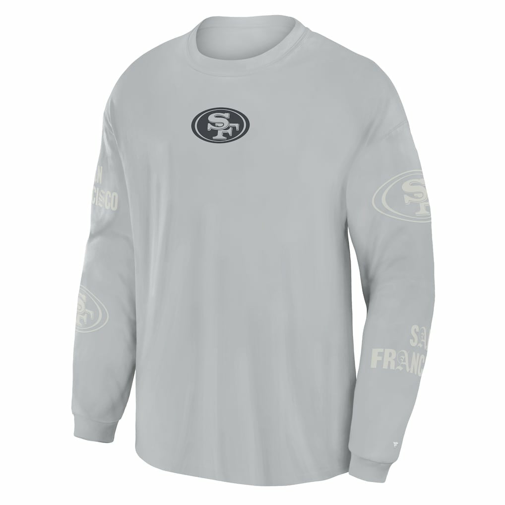 San Francisco 49ers Oversized Type Play Long Sleeve T-Shirt | NFL US