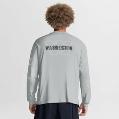 Washington Commanders Oversized Type Play Long Sleeve T-Shirt | NFL On sale