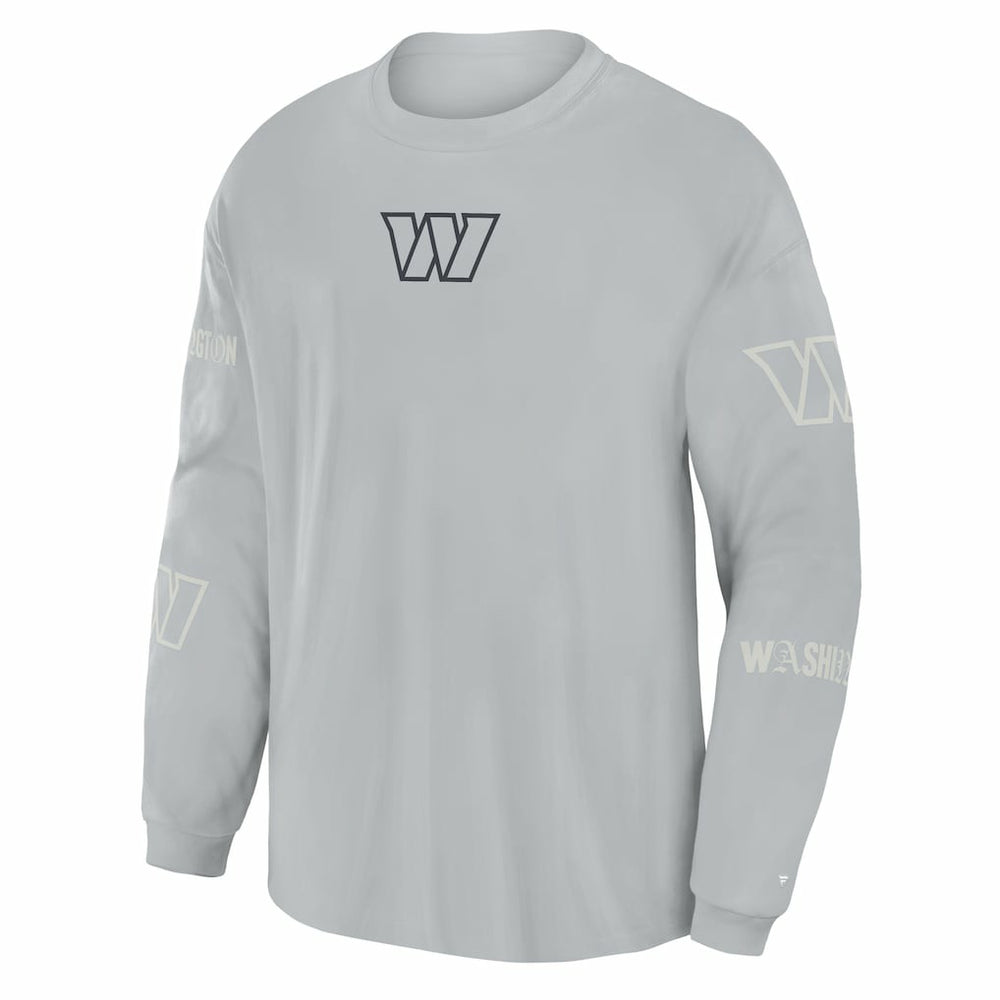 Washington Commanders Oversized Type Play Long Sleeve T-Shirt | NFL On sale