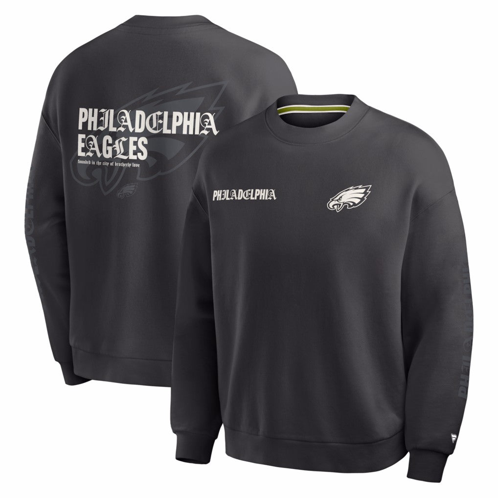 Philadelphia Eagles Oversized Type Play Multi Sweatshirt | NFL Sale