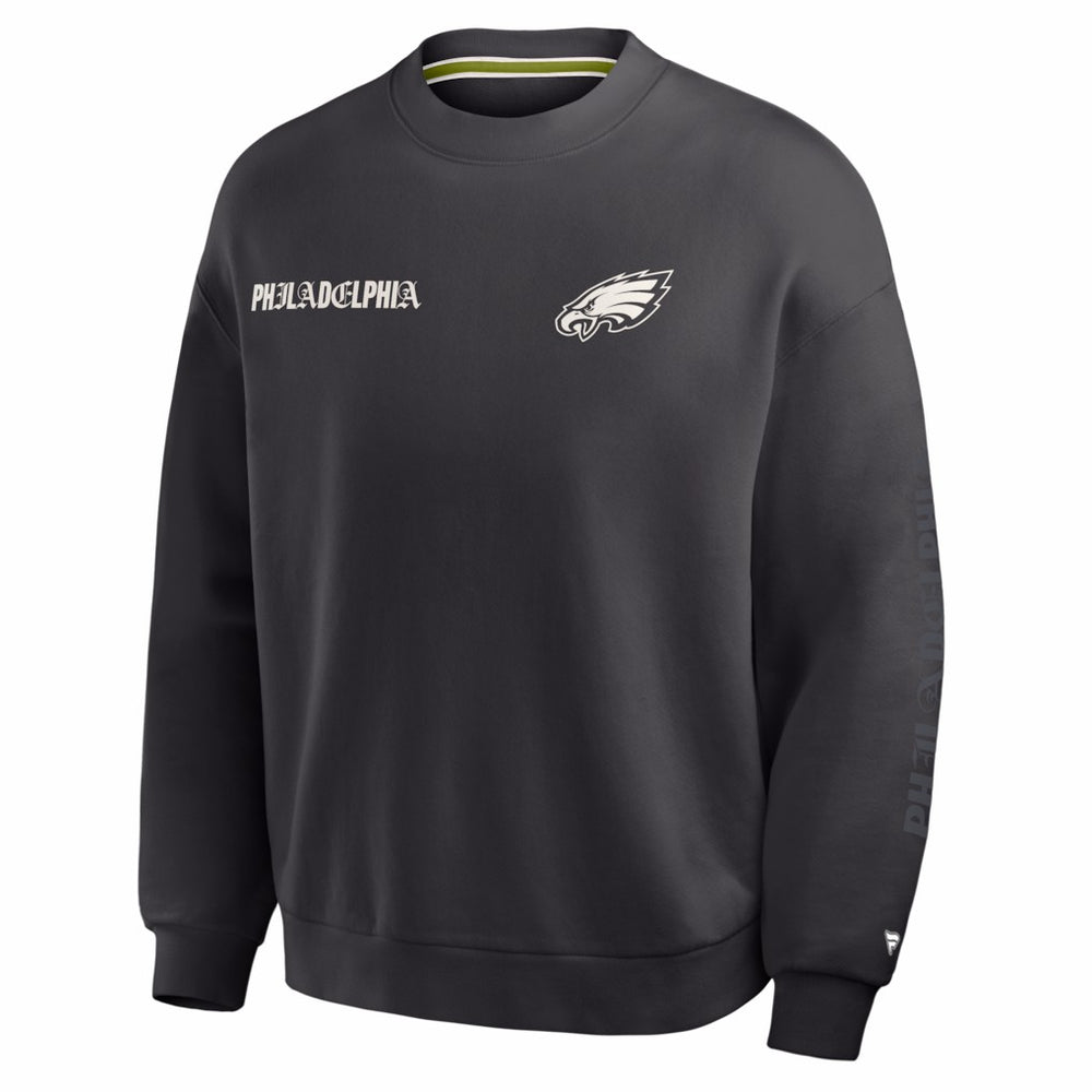 Philadelphia Eagles Oversized Type Play Multi Sweatshirt | NFL Sale
