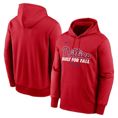 Philadelphia Phillies Nike 2025 MLB Postseason Authentic Collection Therma Fleece Hoodie - MLB Hoodies