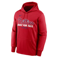 Philadelphia Phillies Nike 2025 MLB Postseason Authentic Collection Therma Fleece Hoodie - MLB Hoodies