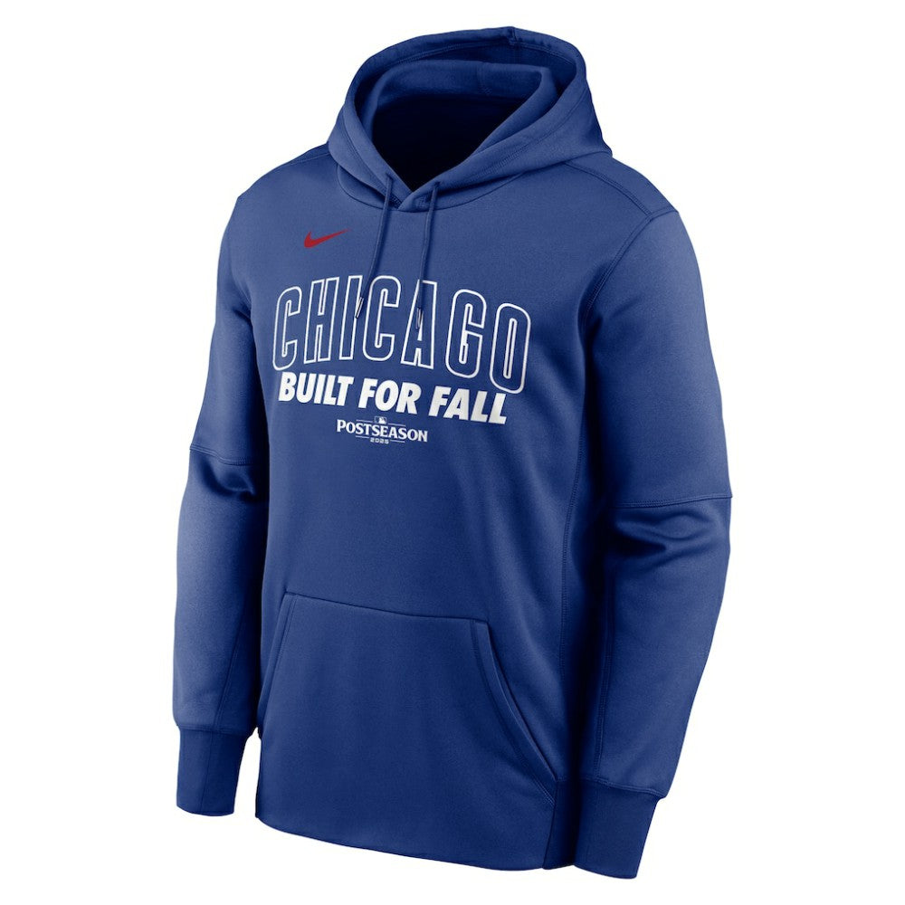 Chicago Cubs Nike 2025 MLB Postseason Authentic Collection Therma Fleece Hoodie - MLB Hoodies