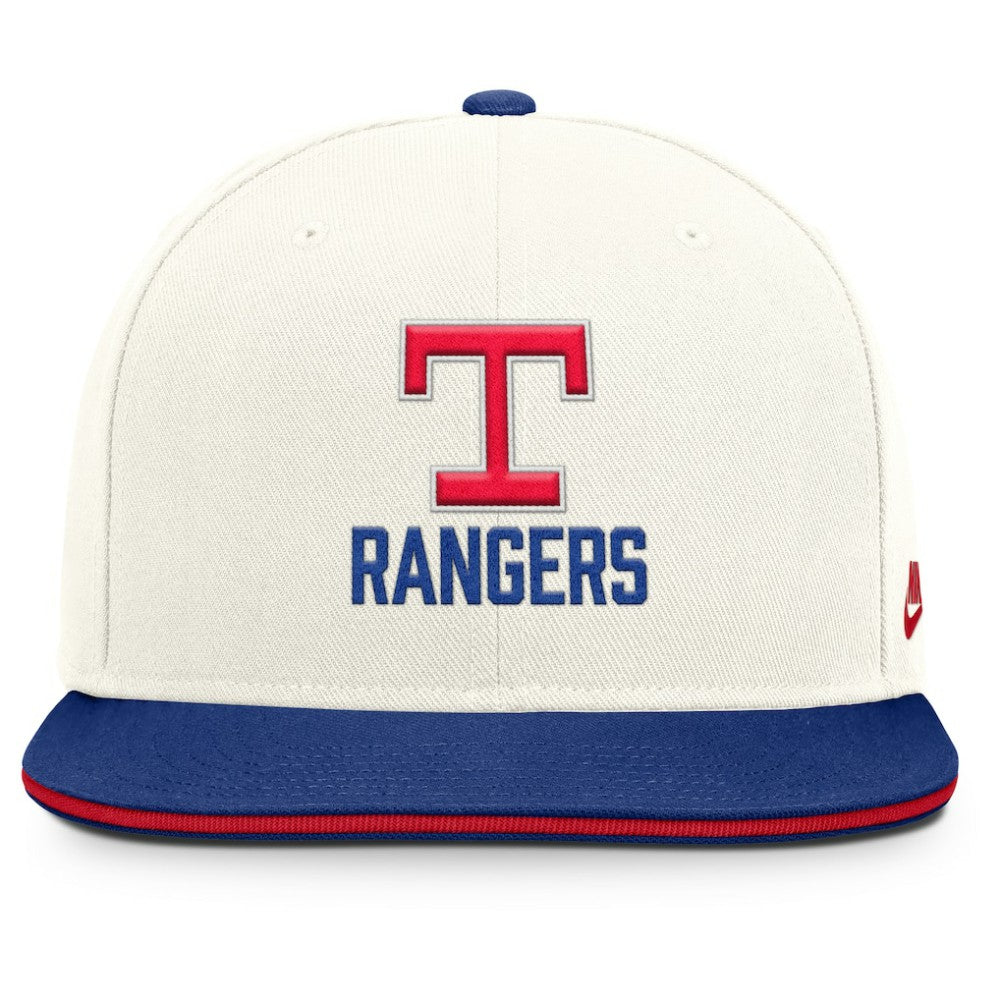 Texas Rangers Nike Cooperstown Pro Dri-FIT Snapback Hat - MLB Hats