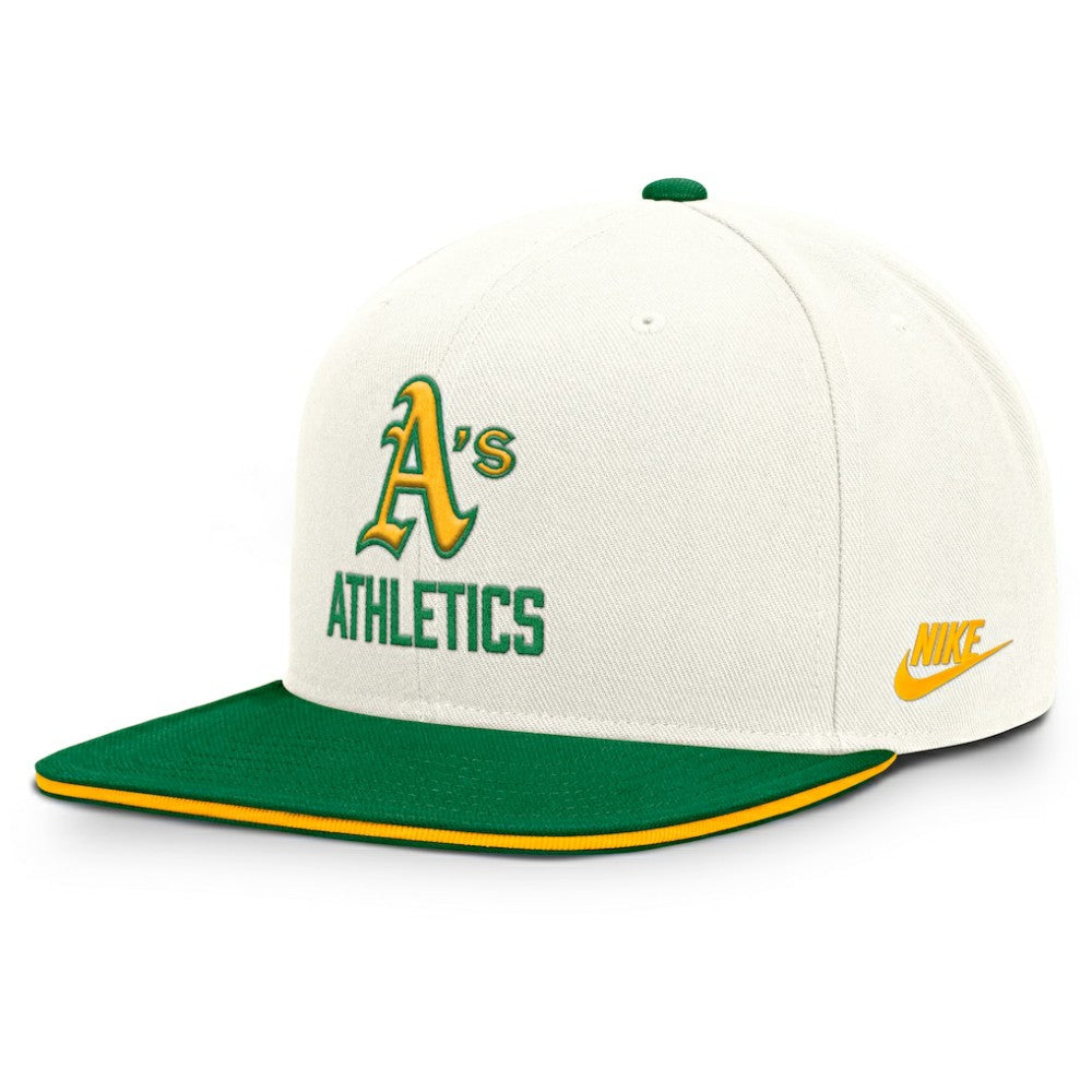 Athletics Nike Cooperstown Pro Dri-FIT Snapback Hat - MLB Hats