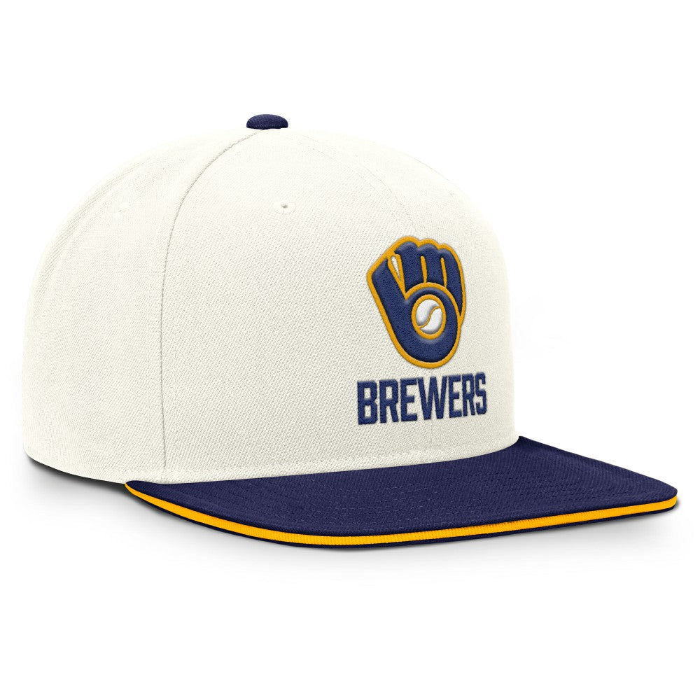 Milwaukee Brewers Nike Cooperstown Pro Dri-FIT Snapback Hat - MLB Hats