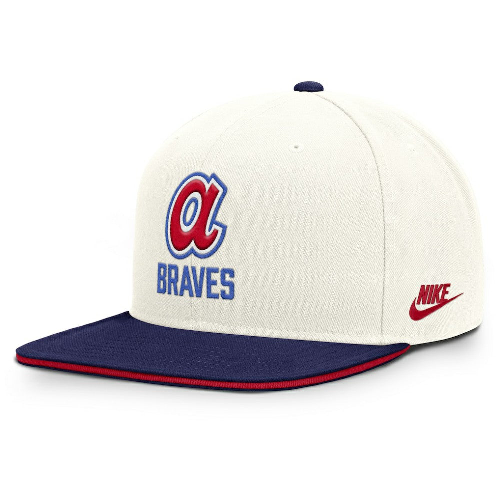 Atlanta Braves Nike Cooperstown Pro Dri-FIT Snapback Hat - MLB Hats