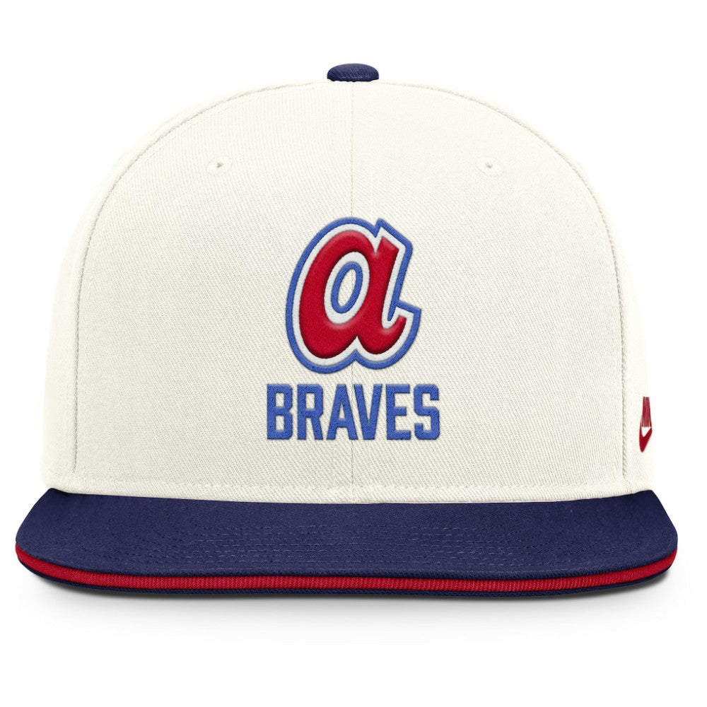 Atlanta Braves Nike Cooperstown Pro Dri-FIT Snapback Hat - MLB Hats
