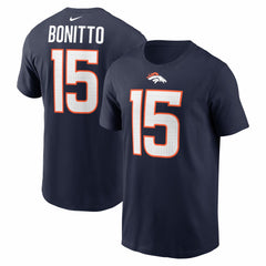 Denver Broncos Nik Bonitto  Player Name & Number T-Shirt | NFL US