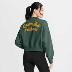Green Bay Packers Women's Phoenix Fleece Quarter-Zip Sweatshirt | NFL Sale